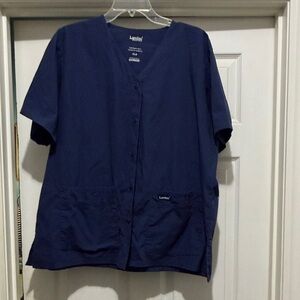 Landau Scrub Navy top